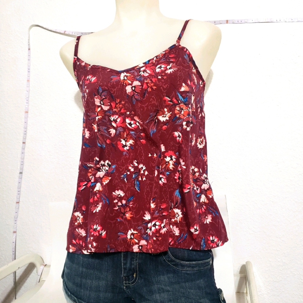 Hollister Floral Tank Top XS